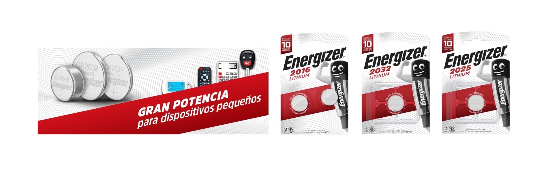 Productos de Energizer en MAGHENS NETWORK S.L.