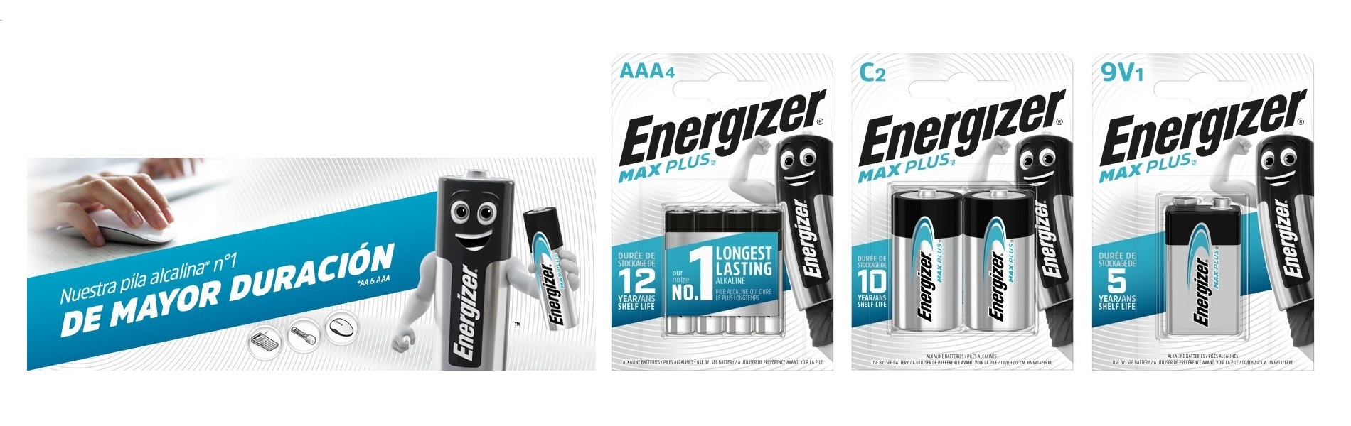 Productos de Energizer en MAGHENS NETWORK S.L.